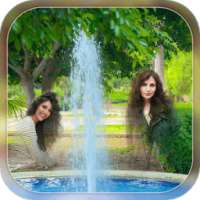 Transparent Fountain Photo Frames - Multiple Photo