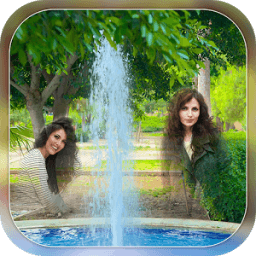 Transparent Fountain Photo Frames - Multiple Photo أيقونة
