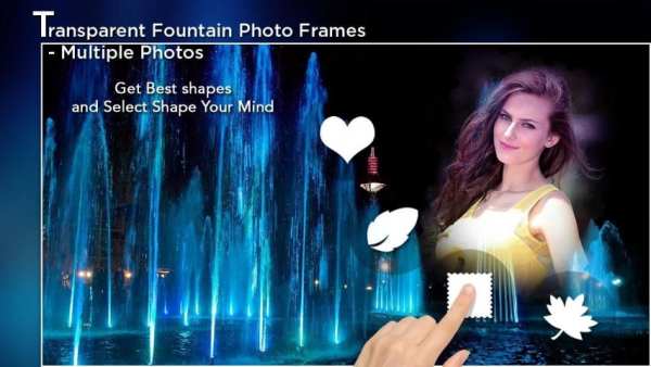 Transparent Fountain Photo Frames - Multiple Photo screenshot 5