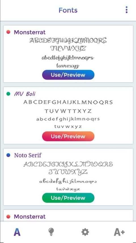 50 font style 5 تصوير الشاشة