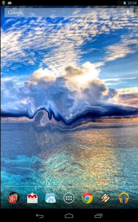 Blue Sea. Live Wallpaper. screenshot 3