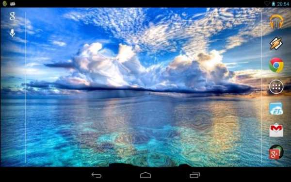 Blue Sea. Live Wallpaper. screenshot 2