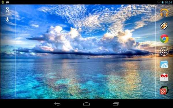 Blue Sea. Live Wallpaper. screenshot 1