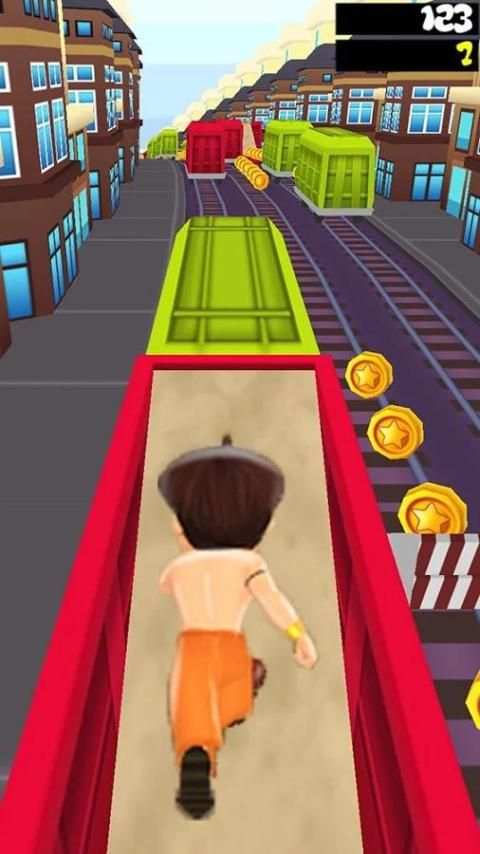 Bheem Subway Rush - Chota Adventure Run screenshot 1