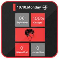 Red Theme Go Locker on 9Apps