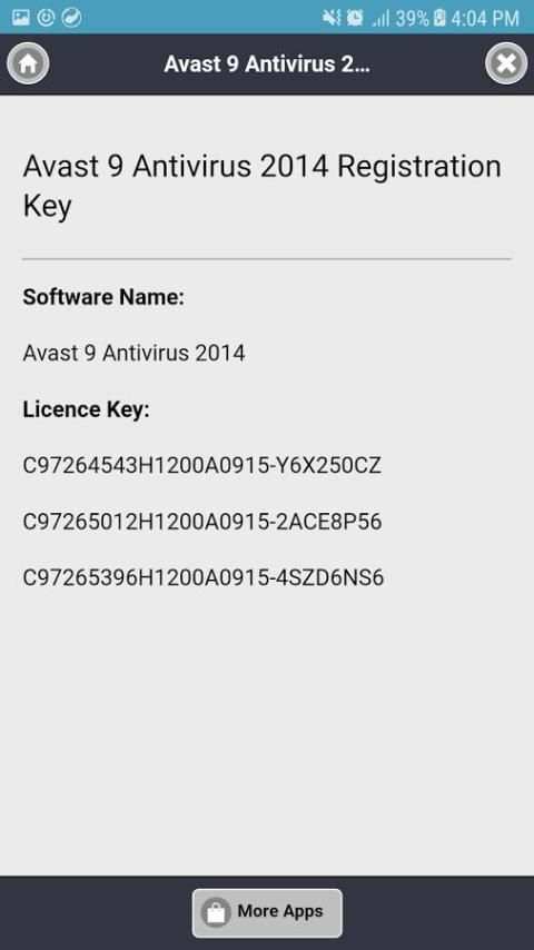 PC Software Key Manager скриншот 2