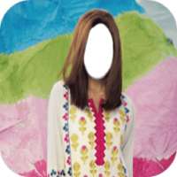 Indian Lady Fashion Photo Montage on 9Apps