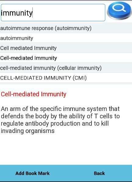 Disease Disorders Dict Free screenshot 2