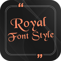 Royal Font Style أيقونة