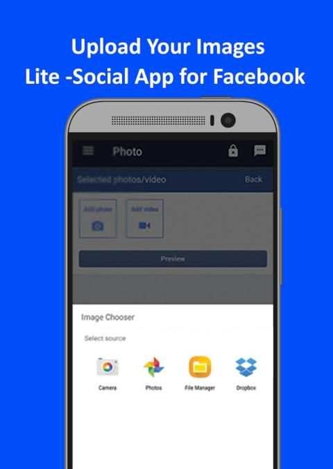 Lite Social App For Facebook screenshot 4