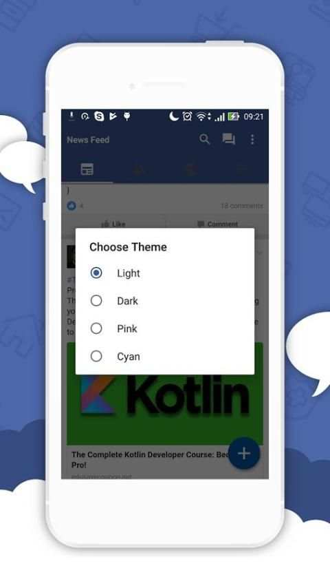 New Swipe for Facebook Lite screenshot 1
