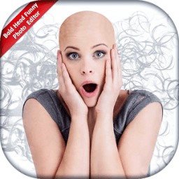 Bald Head Funny Photo Editor أيقونة
