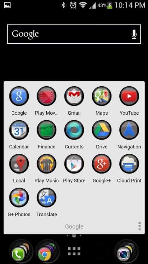 Black Theme Nova screenshot 5