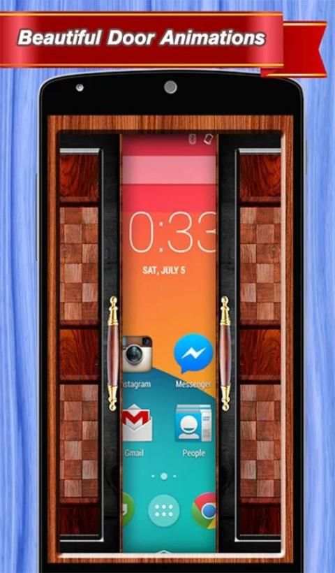 Gesture Door Lock Screen скриншот 3