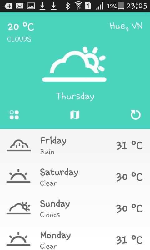 Weather Vietnam 3 تصوير الشاشة