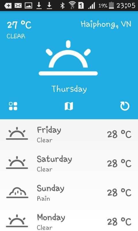 Weather Vietnam स्क्रीनशॉट 5