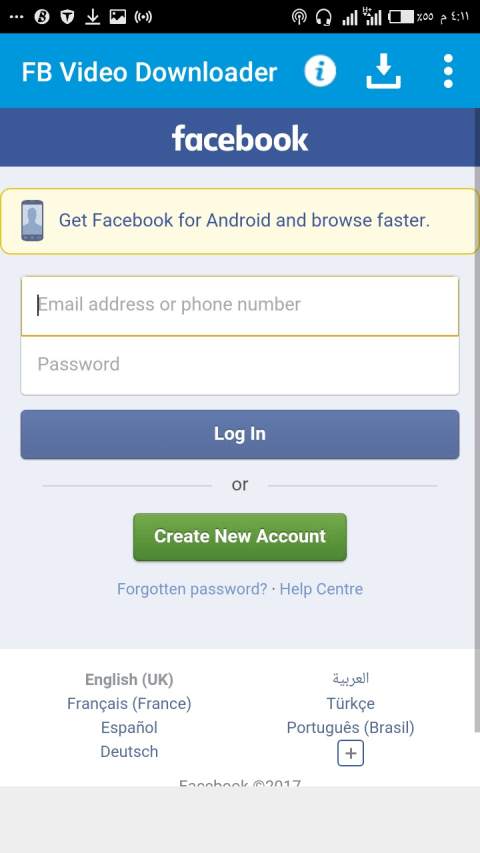 Facebook Video Download Free new скриншот 2