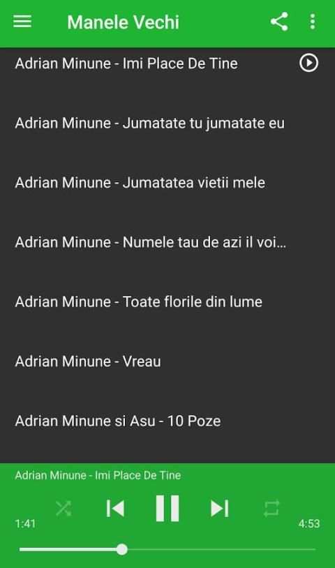 Top Manele Vechi screenshot 1