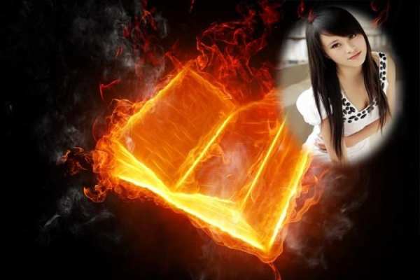 Fire Photo Frame скриншот 1