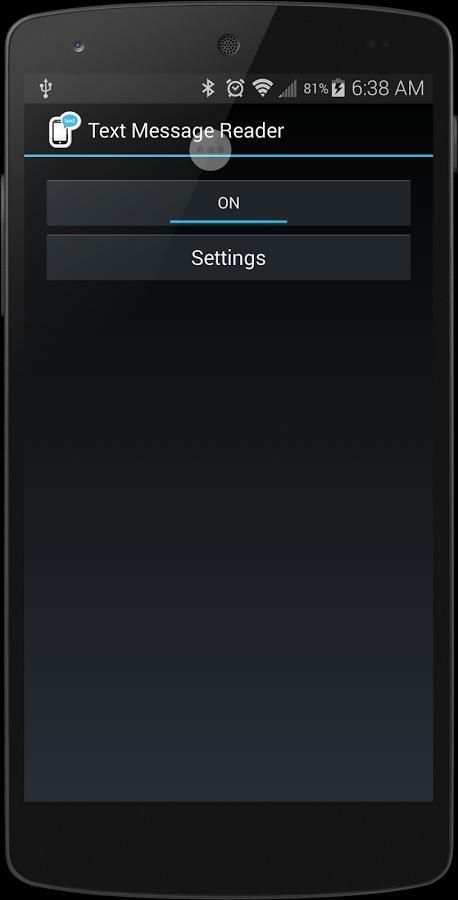 Text Message Reader скриншот 2