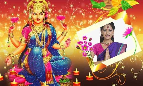Shri Laxmi Puja Photo Frames 1 تصوير الشاشة