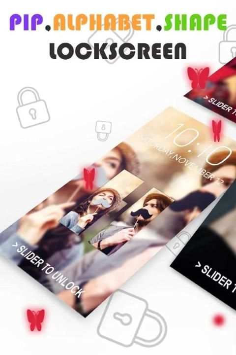 Lock Screen - Secrate Screen Lock, App Lock 4 تصوير الشاشة
