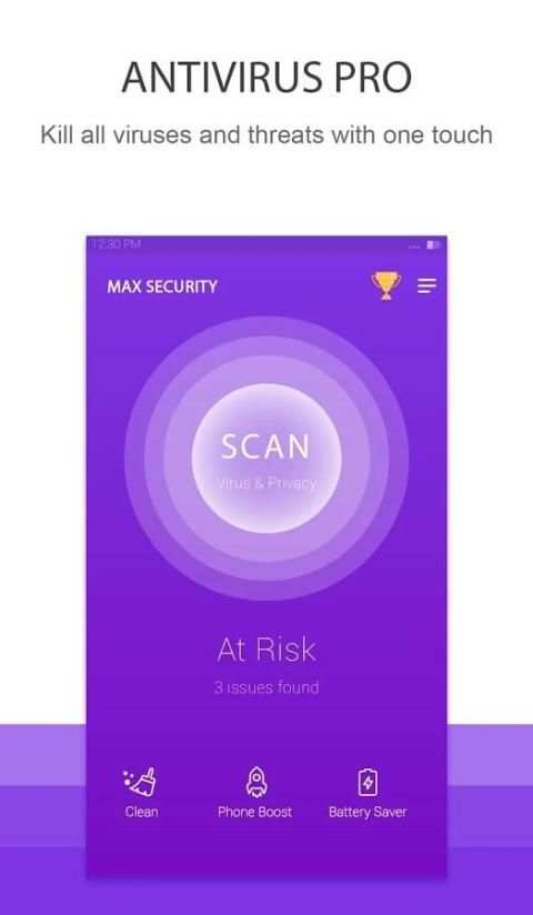 Max Security(Virus Cleaner) screenshot 4
