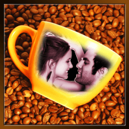 Coffee/ Coffee Mug Photo Frame आइकन