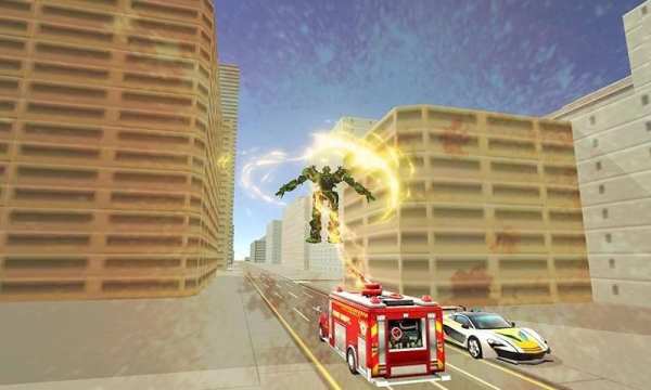 Police Robot Car Battle screenshot 3