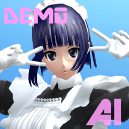ANIME ASSISTANT 3D AI MAID LIME DEMO icon