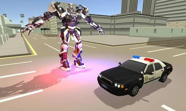 Police Robot Car Battle screenshot 9