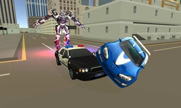 Police Robot Car Battle screenshot 11