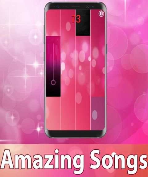Pink Piano Tiles 3 screenshot 5