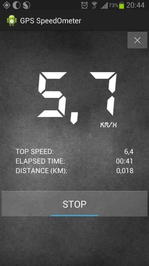 GPS SpeedoMeter screenshot 2