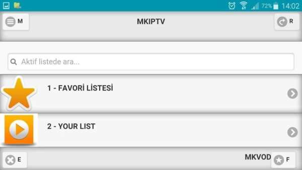 MKIPTV screenshot 1