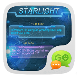 GO SMS PRO STARLIGHT THEME आइकन