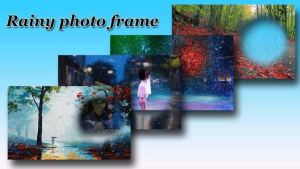 Rain Photo Frame - Rainy Photo Frame Editor screenshot 3