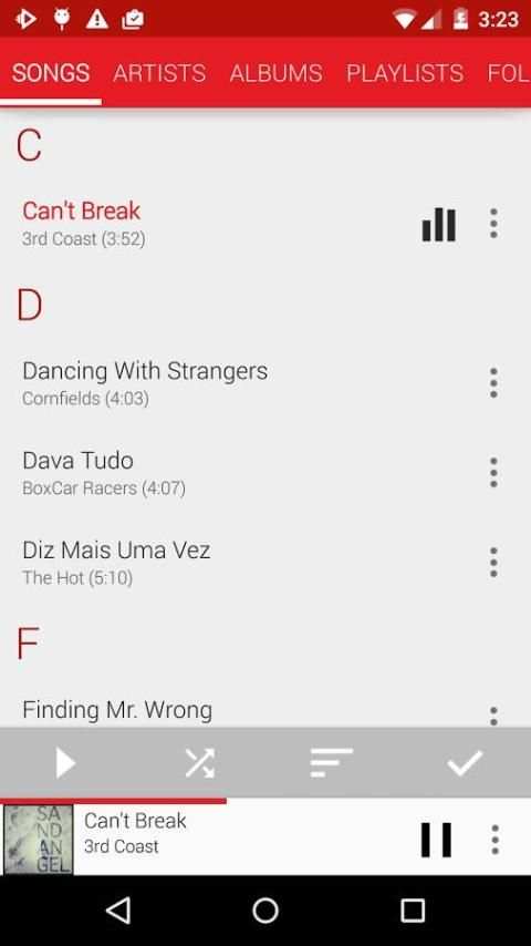 Material Red Theme screenshot 16