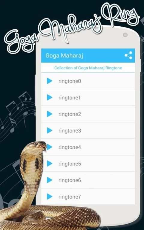 Goga mahara ringtone 3 تصوير الشاشة