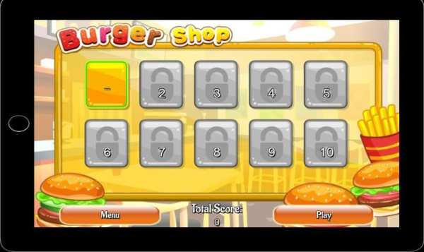 Burger Shop screenshot 1