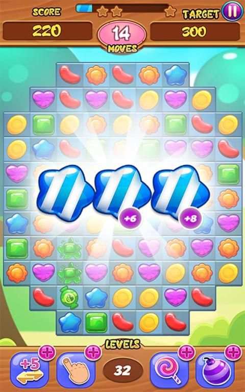 Candy Bomb Blast 6 تصوير الشاشة