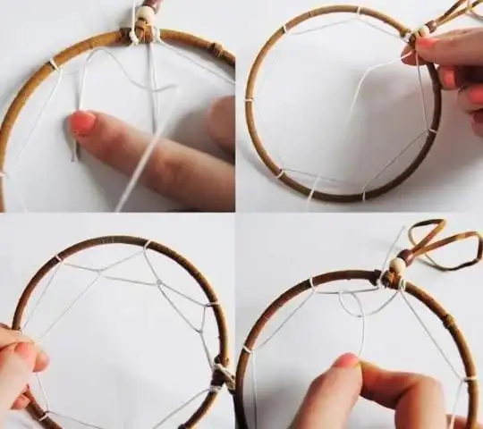 DIY Wire Dreamcatcher Tutorial Made With Beads And Craft Wire