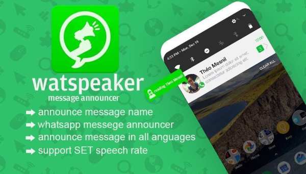 whaspeaker : message announcer for whatassp screenshot 3