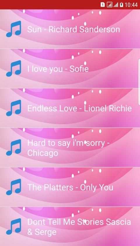 Sweet Memories Love Songs 4 تصوير الشاشة
