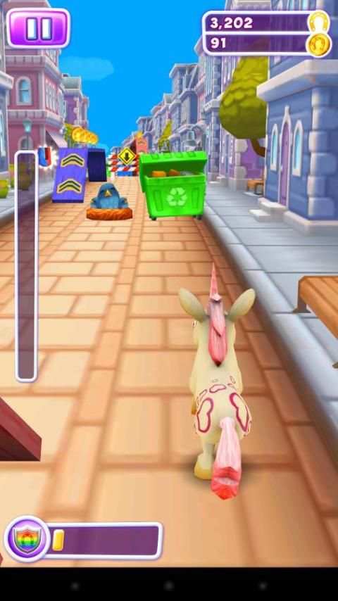 Subway Unicorn running screenshot 3
