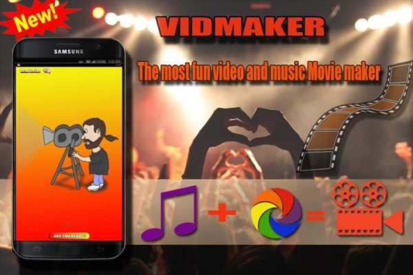 Vid maker - Video Editor स्क्रीनशॉट 6
