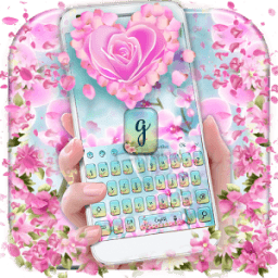 Orchid Petal Flower Keyboard иконка