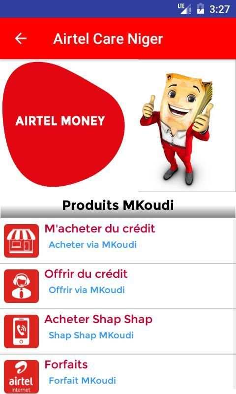 Airtel Care Niger screenshot 1