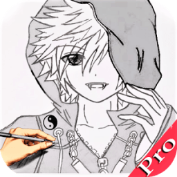 ikon Draw Anime - step by step