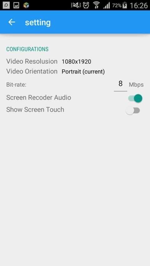 Save Screen Video Recorder скриншот 1